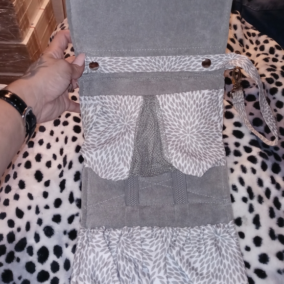 Grey Lilly Bit diaper or miscellaneous bag - Picture 6 of 9